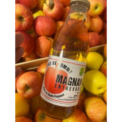 Jus de pomme d'Entrevaux claire de 1L 